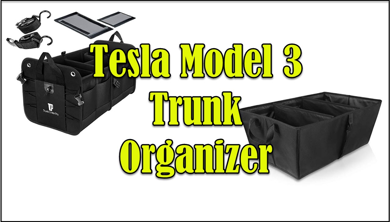 Tesla Model 3 Trunk Organizer